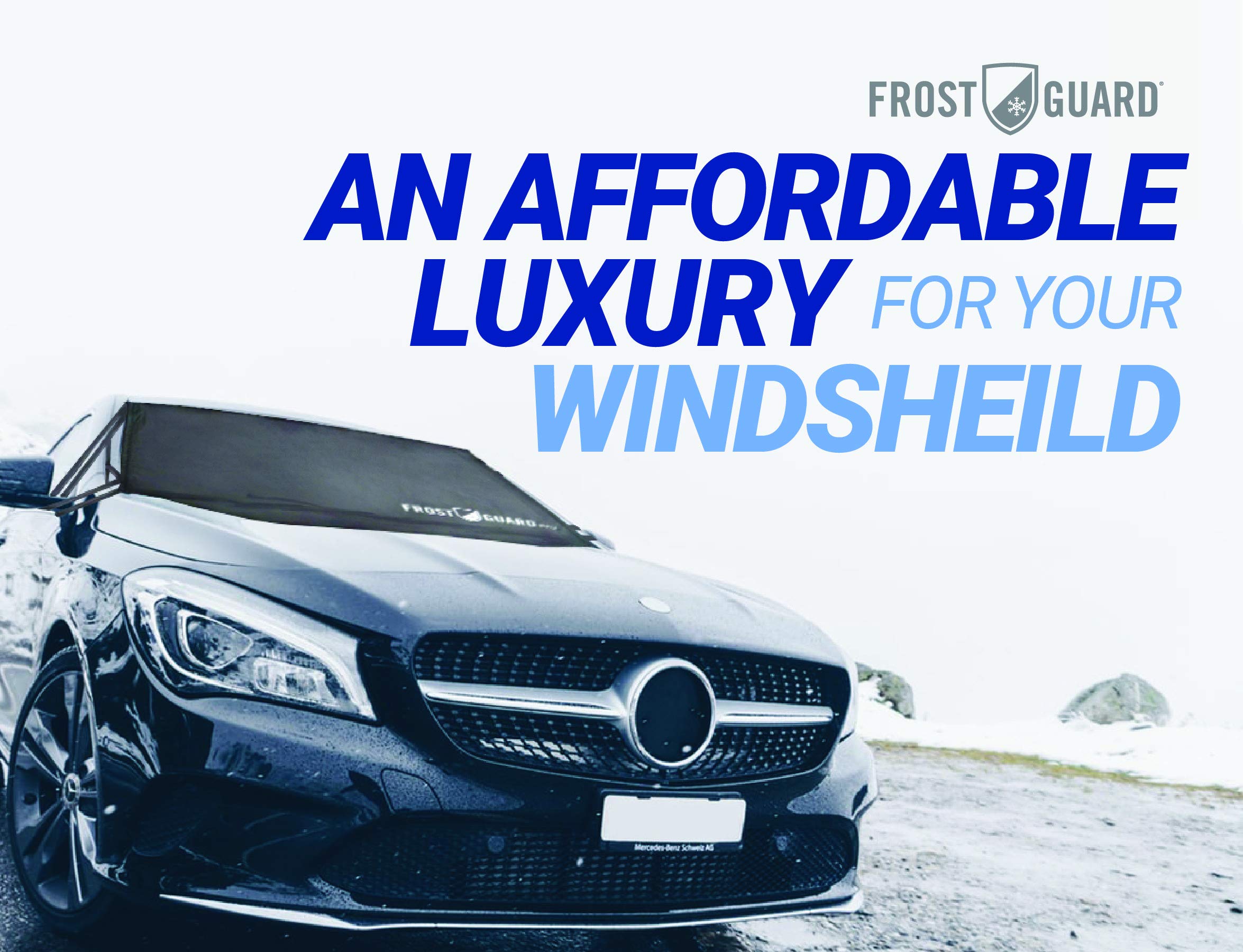 FrostGuard Pro Small Trucks and SUVs Fits Most Cars 70 x 41 Inches