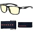 GUNNAR - Premium Reading Glasses - Blocks 65% Blue Light - Intercept, Onyx, Amber Lens, Pwr +1.0