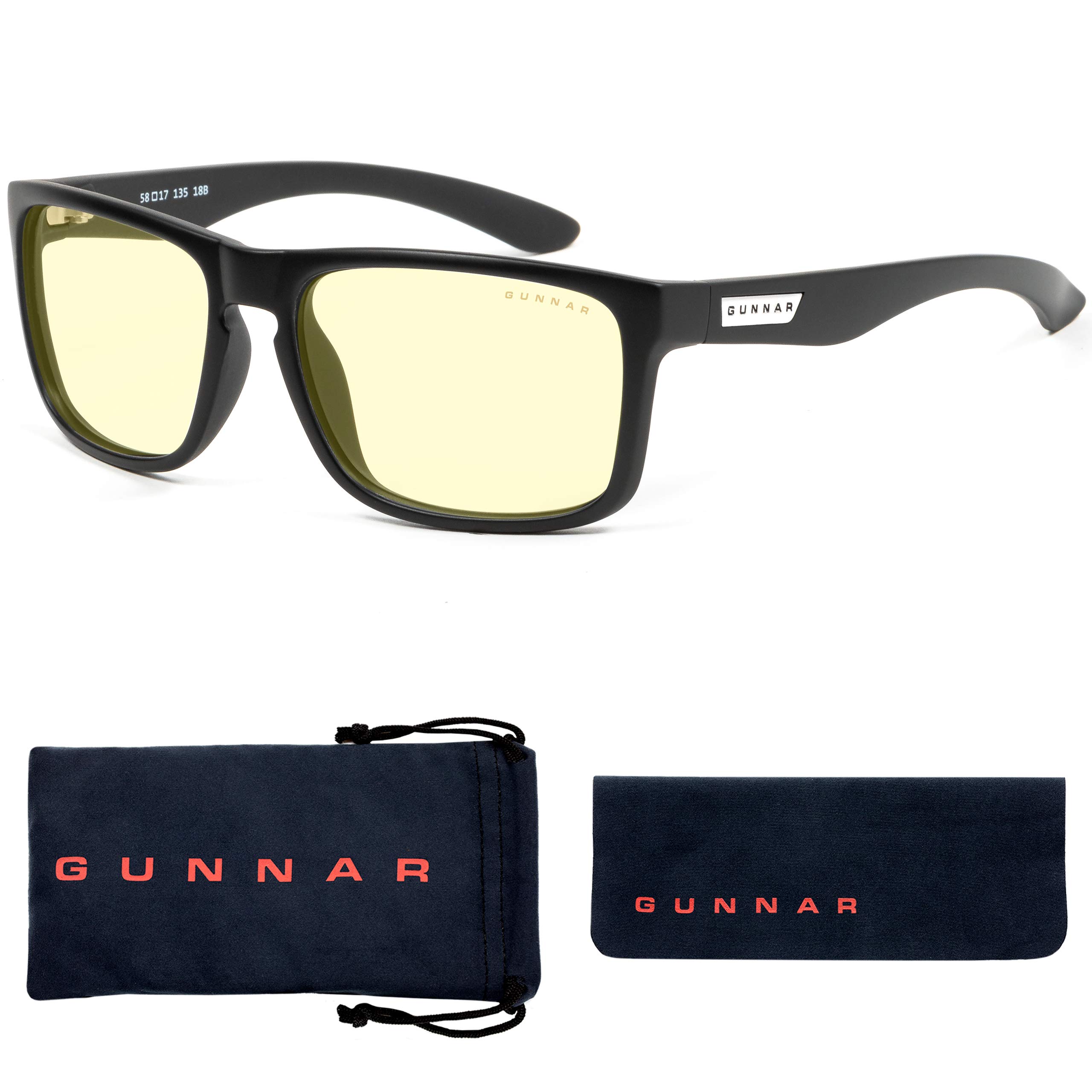 Photo 1 of GUNNAR - Premium Gaming and Computer Glasses - Blocks 65% Blue Light - Intercept