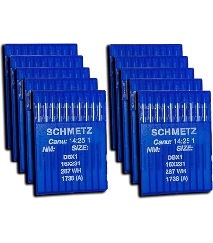 Amazon.com: 100 SCHMETZ DBX1 16X231 16X95 Sewing Machine Needles