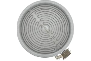 ORIGPARTS W10189281, MEE64284901 Range 12" Dual Radiant Surface Element Burner OEM Replacement Parts, Compatible with Whirlpool Maytag Samsung LG, Replaces DG47-00056A, DG47-00064A, MEE64286401, W10823727