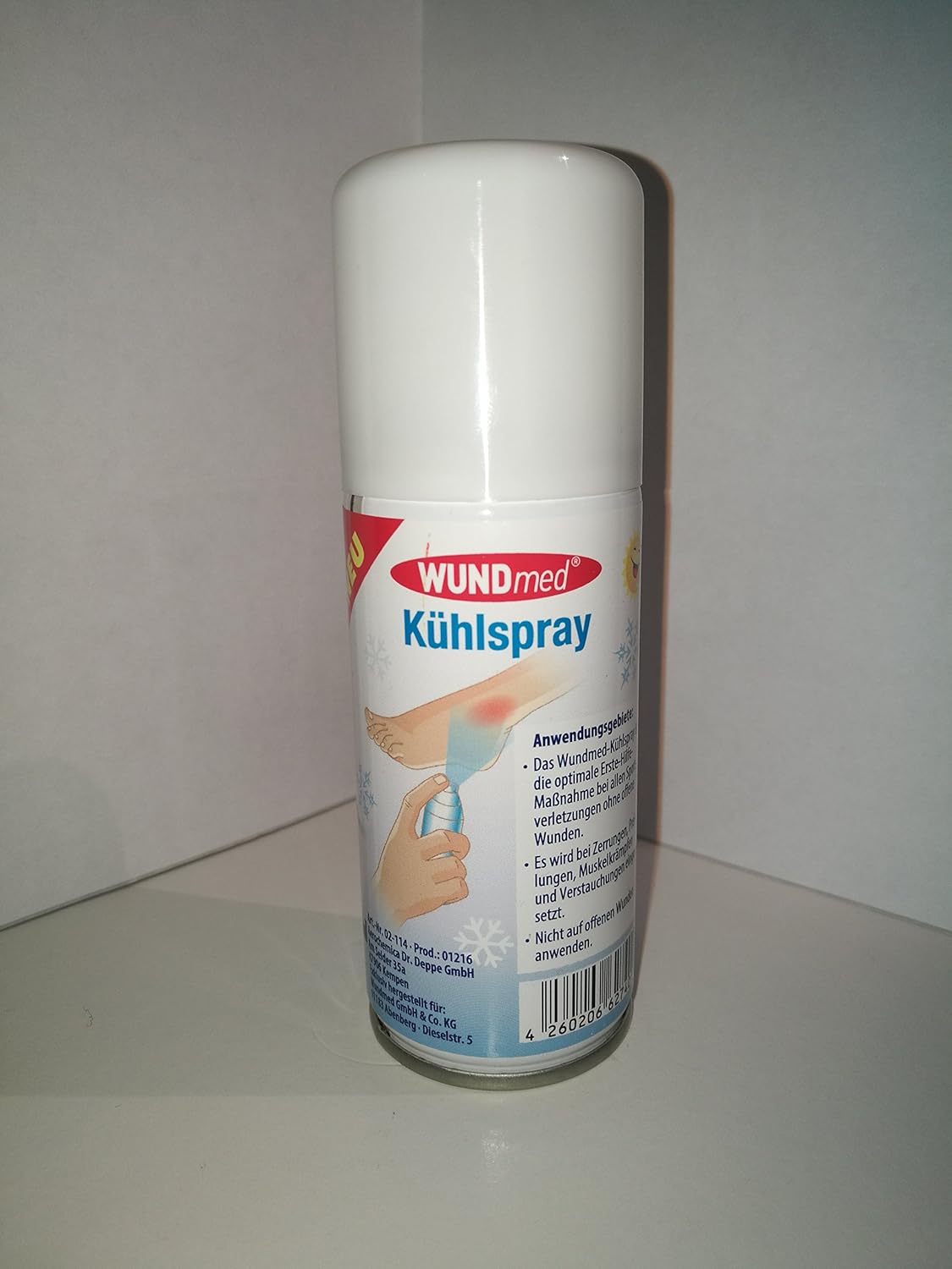 wundmed nevera Spray 100 ml: Amazon.es: Salud y cuidado personal