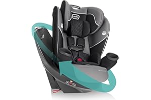 Evenflo Revolve360 All-In-One Convertible Car Seat (Amherst Gray)