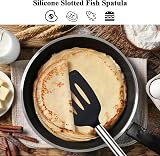 Thimmamma Silicone Spatula Turner Heat Resistant Slotted Non Stick Baking view 4