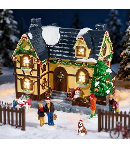 Amazon.com: Thomas Kinkade Hawthorne Village 