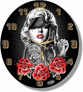 Amazon.com: Marilyn Monroe 11'' Handmade Wall Clock - Get Unique décor