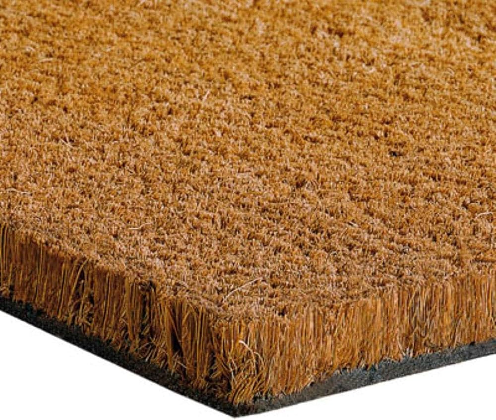 FloorPro Coir Entrance Matting 0.5m x 1m Tough Bristles Cut to Size