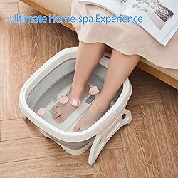 Lejesth Large Collapsible Foot Soaking Bath Basin