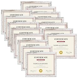 Edenseelake 8.5 x 11 Picture Frame Set of