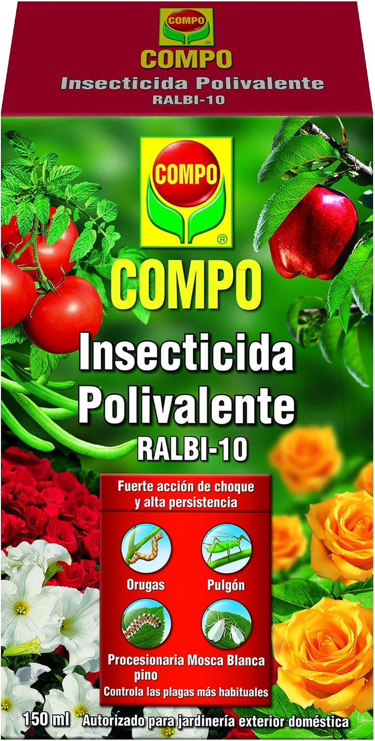 Compo 1103502011 Insecticida polivalente, 16x6x6 cm: Amazon.es: Jardín