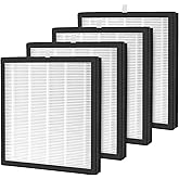 G3 Air Purifier Replacement Filter for AMEIFU, Compatible with AMEIFU G3 Sferf-30 (FXAP2W) Air Purifier For VEWIOR A3 Air Purifier filter For Tailulu HQZZ-260 3-IN-1 HEPA, 4 Pack