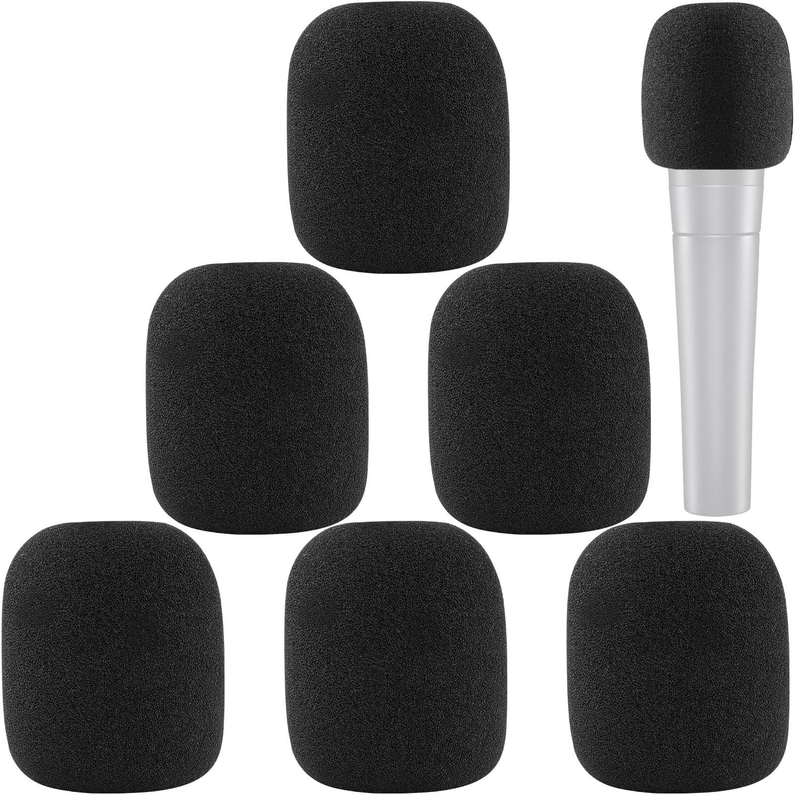 Filtre Anti-pop Micro SOULWIT Pour Rode Podcaster - 2 Housses En Mousse Haute Densité | Réduction Plosives Et Bruit - 4