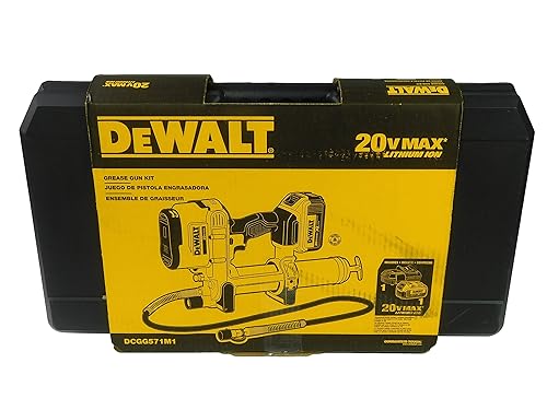 DEWALT DCGG571M1 20 Volt Max Lithium Ion Grease Gun Kit in Bahrain