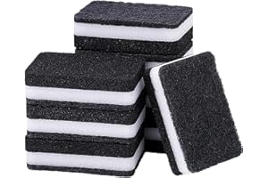 Taeku Natural Kitchen Sponge, 6 Pack Heavy Duty Scrub Cellulose Sponge Premium Multifunction Eco-Friendly Cleaning Sponges fo