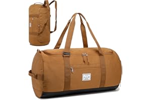 Lyweem Travel Duffel Bag for Men Duffle Bag Large Size for Women Weekender Overnight with Shoes Compartment Multifunctional G