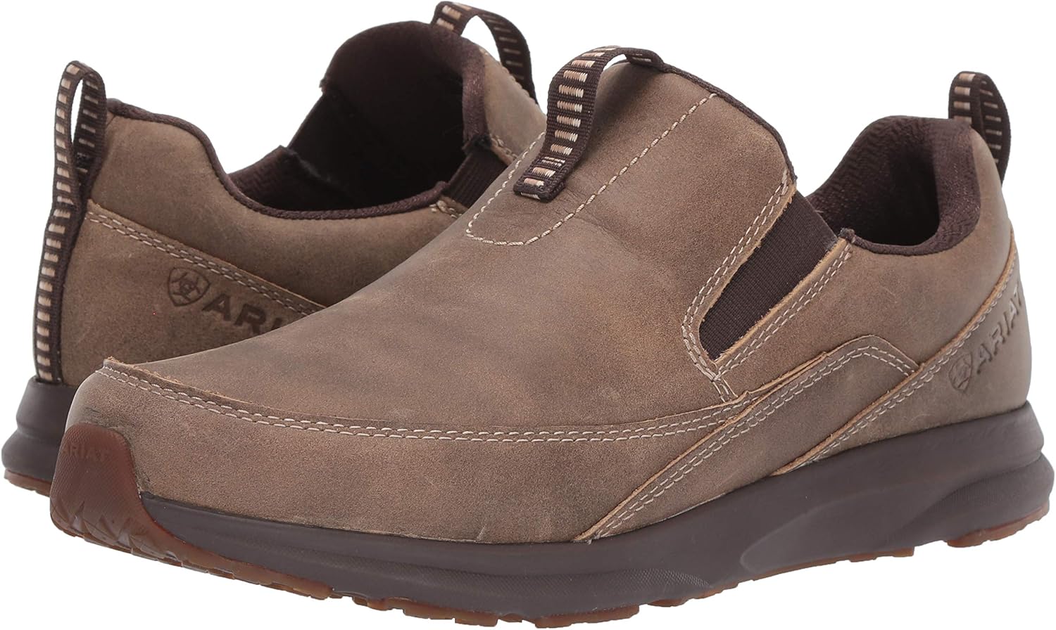 ariat slip on mens shoes