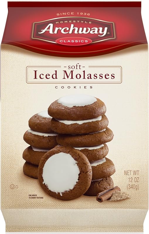 Archway Archway Iced Molasses Cookies, 12 Ounce