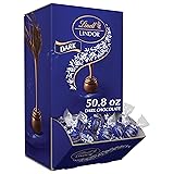 Lindt LINDOR Dark Chocolate Candy Truffles, Dark