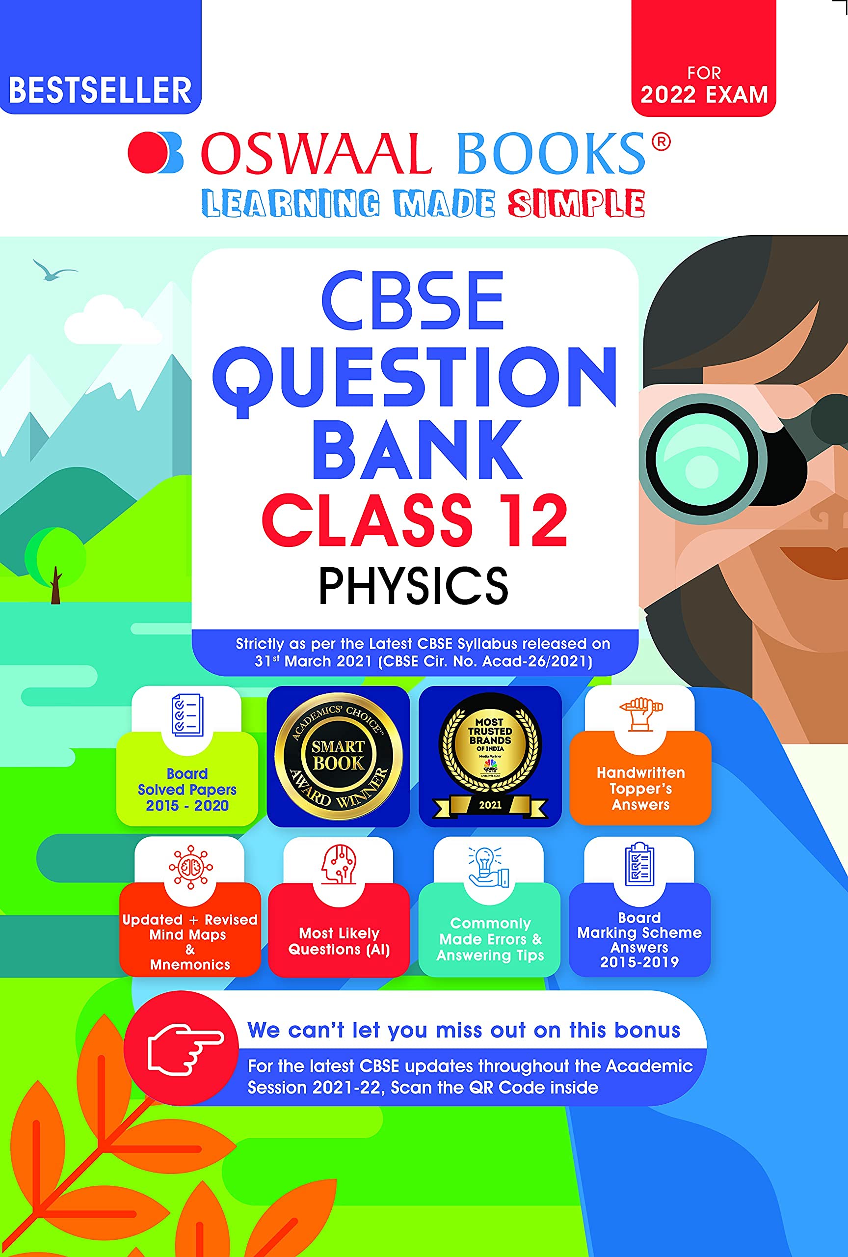 CBSE Question Bank Class 12 Physics Book Chapterwise & Topicwise Includes Objective Types & MCQ’s (For 2022 Exam) CBSE Question Bank Class 12 Physics Book Chapterwise & Topicwise Includes Objective Types & MCQ’s (For 2022 Exam)