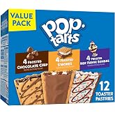 Pop-Tarts Toaster Pastries, Breakfast Foods, Kids Snacks, Value Pack, Chocolate Lover's Variety Pack, 20.3oz Box (12 Pop-Tarts)