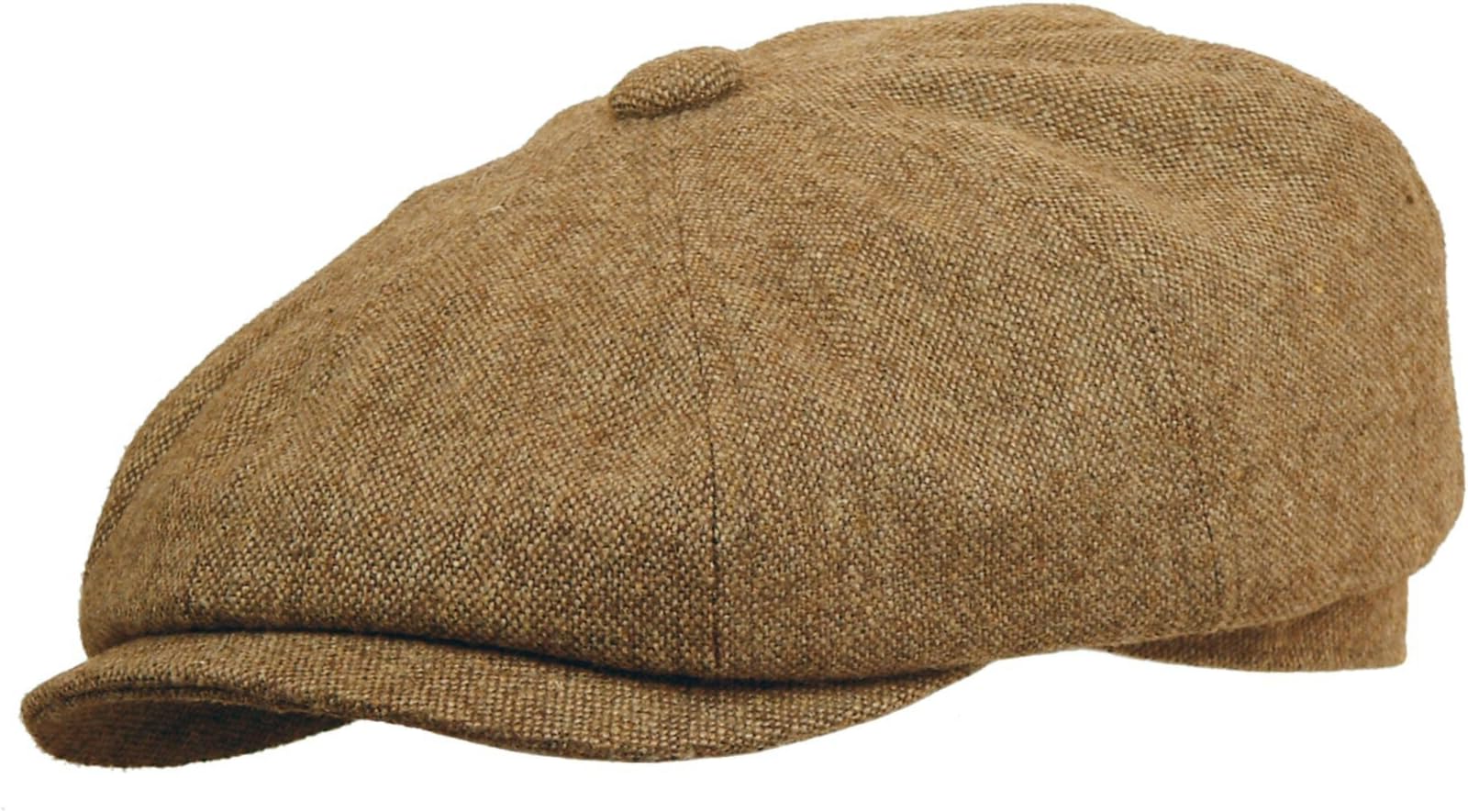 Rooster Wool Tweed Newsboy Gatsby Cap Ivy Golf Hat Driving Cabbie