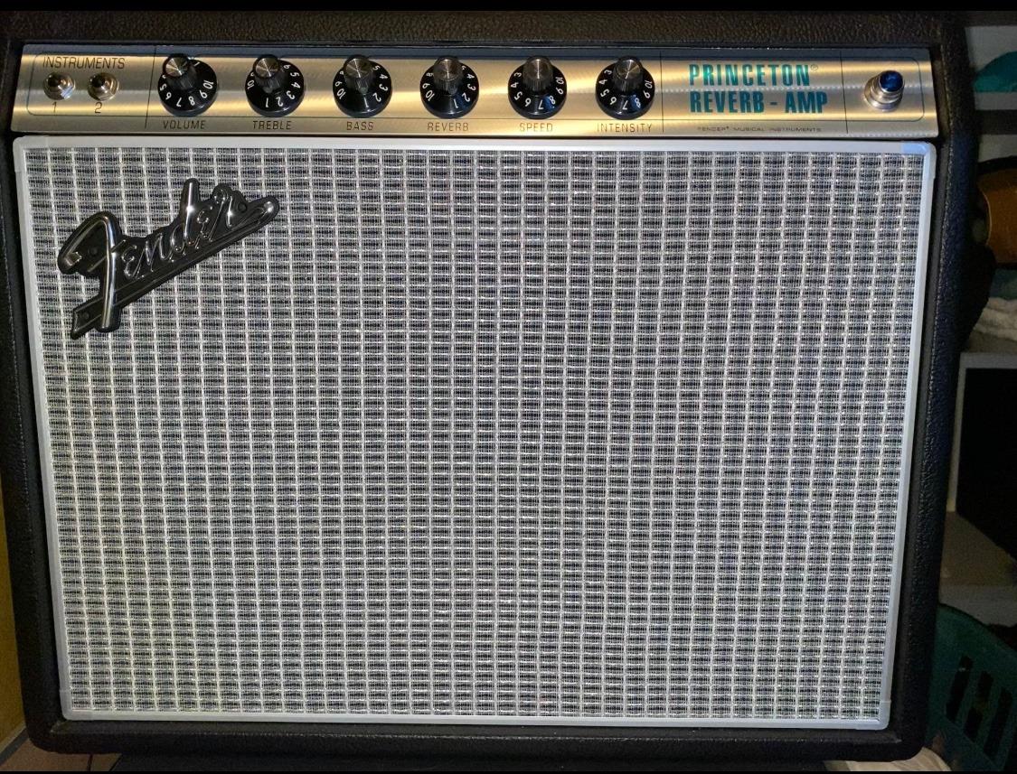 72/mo Finance Fender 68 Custom Princeton Reverb Guitar Amplifier Buy Now, Pay Later