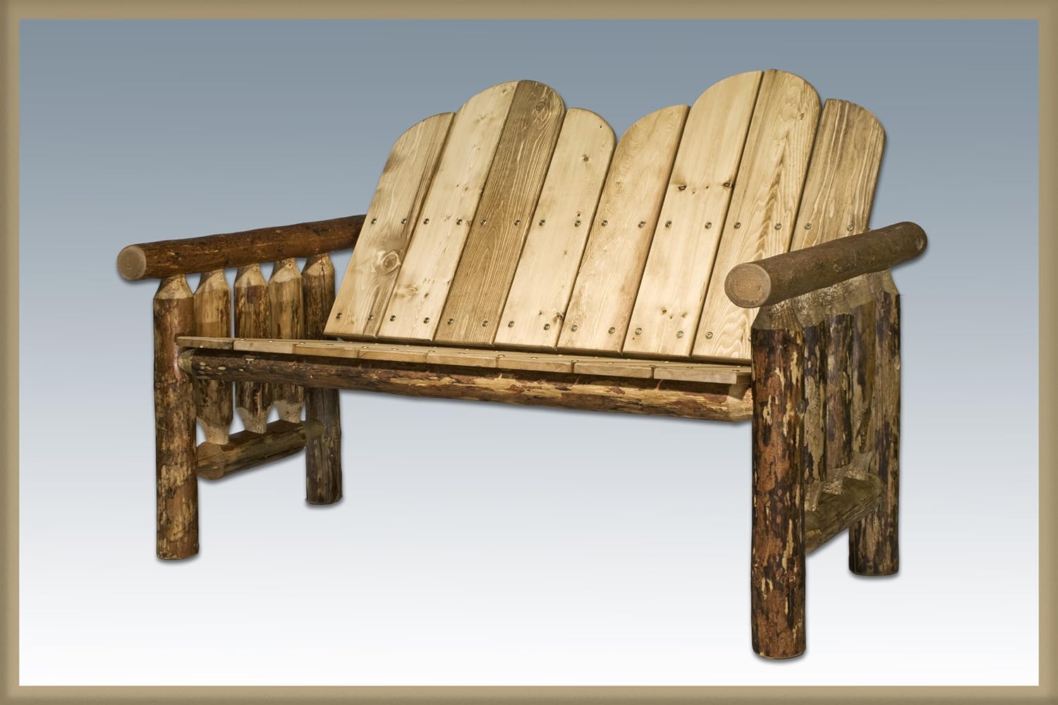 Best Montana Woodworks Glacier Country Collection End Table, Exterior Finish