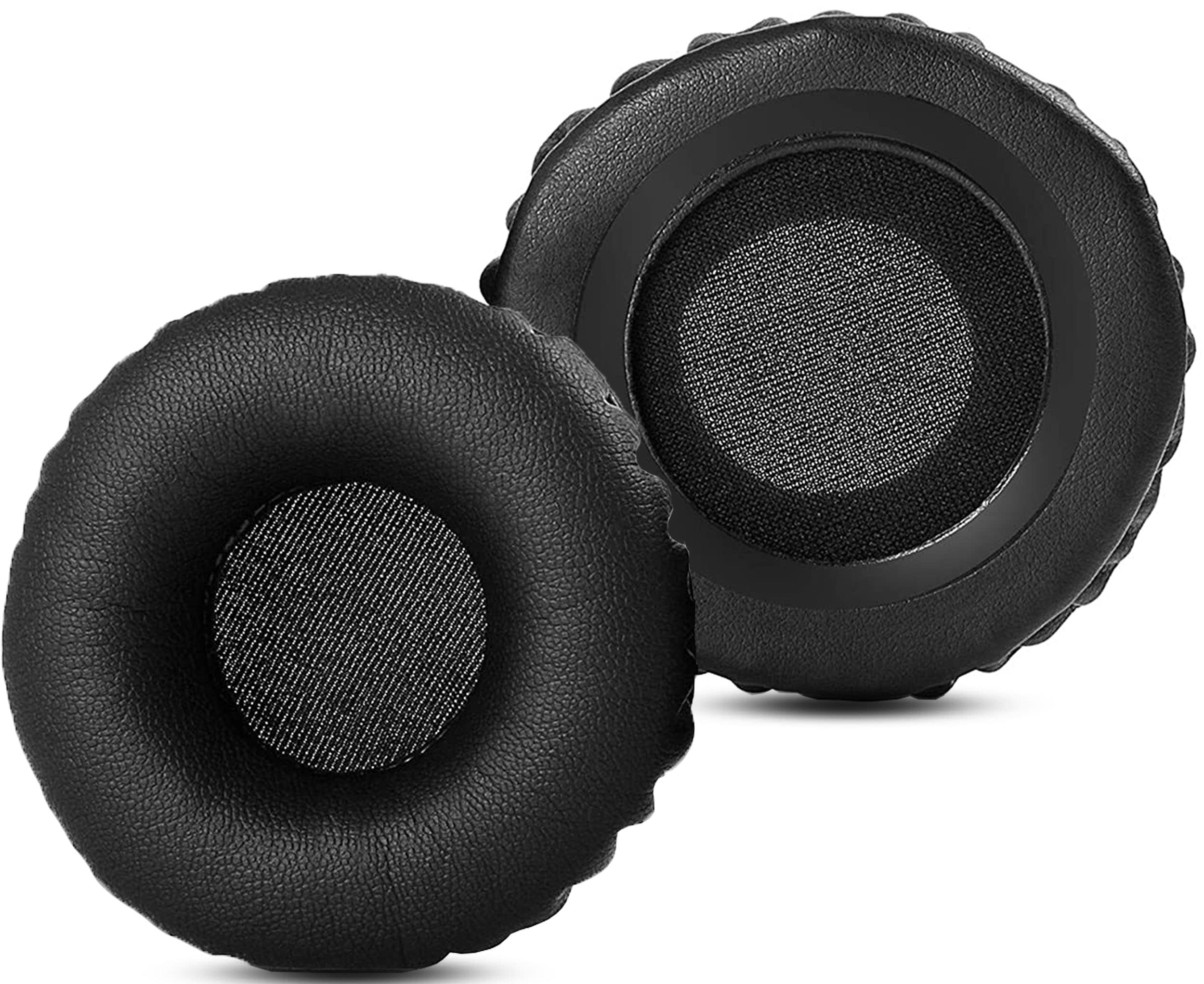 Premium Protein Leather Earpads Replacement for Jabra Evolve 20 30 40 65 Headset Ear Cushions