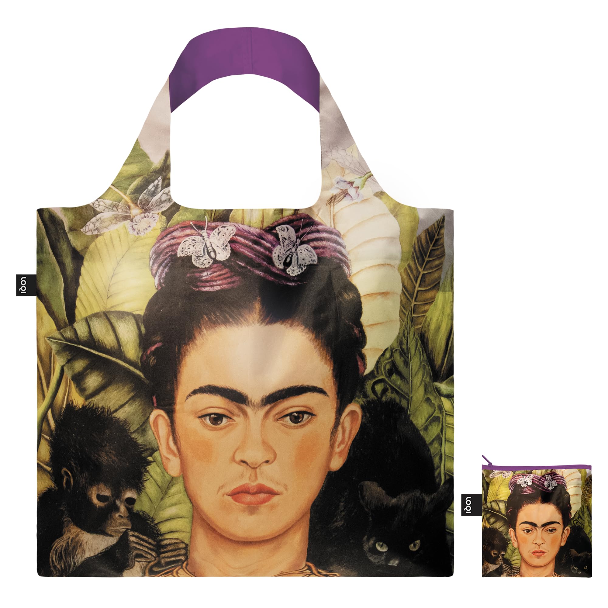 LOQI Museum Paul Gauguin Horseman On The Canvas & Beach Tote Bag, 50 cm, 20 L, Multicolour — image 1