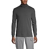 Lands' End Men's American-Grown Supima Cotton Turtleneck Shirt