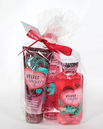 Amazon Com Bath And Body Works Velvet Sugar Gift Set Of Shower Gel