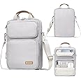 Kailaien 10-13 Inch Tablet Sleeve Bag, Ipad Bag for 13 In/11 In New iPad Pro M4 & 13 In Air M2 2024,iPad Pro 12.9 M2&M1,Ipad 10.9,Galaxy Tab S8+/S9+ 12.4,With removable shoulder strap(Silver)
