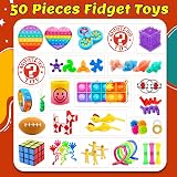 Chennyfun 50Pcs Fidget Toys Set Sensory Bulk Pack Brand New view 2