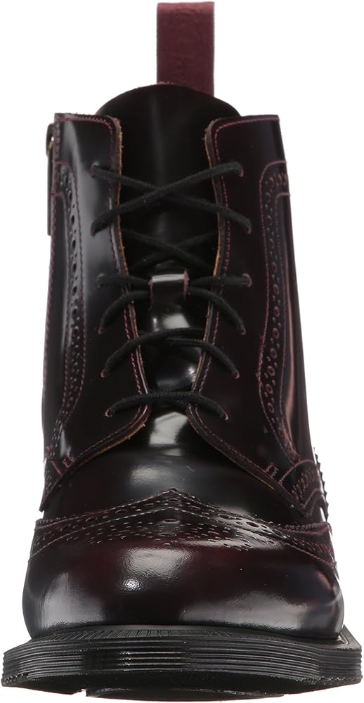 dr martens delphine cherry red
