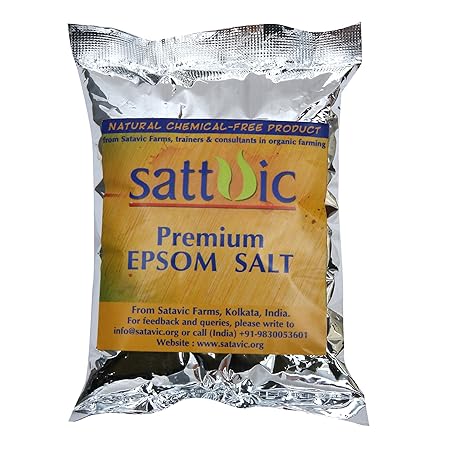 Sattvic Premium Epsom salt - Magnesium Sulphate (200 gm)