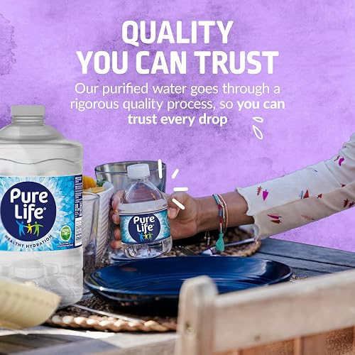 Pure Life Purified Water Bottles, 3L Jug - Still Bottled Water