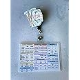 Echo Badge Guide - Badge Buddy - Echo Quick Reference Badge Guide - Echo Cheat Sheet - Echocardiogram - Ultrasound Tech - Echocardiography - Echo Guidelines