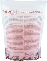 Hive Options Peach Paraffin Wax Pellets 700g Soften Hydrate Skin Professional view 2