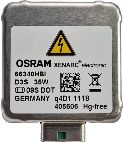 Amazon.com: Genuine Osram 66340 Xenarc 35W D3S PK32D-5 4600K HID