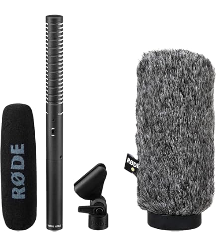Amazon.com: Rode NTG2 Condenser Shotgun Microphone Bundled with