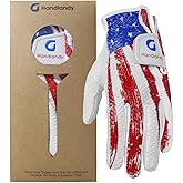 HANDLANDY Youth Golf Glove, Left Hand Kids Golf Gloves for Junior Toddler Boys Girls