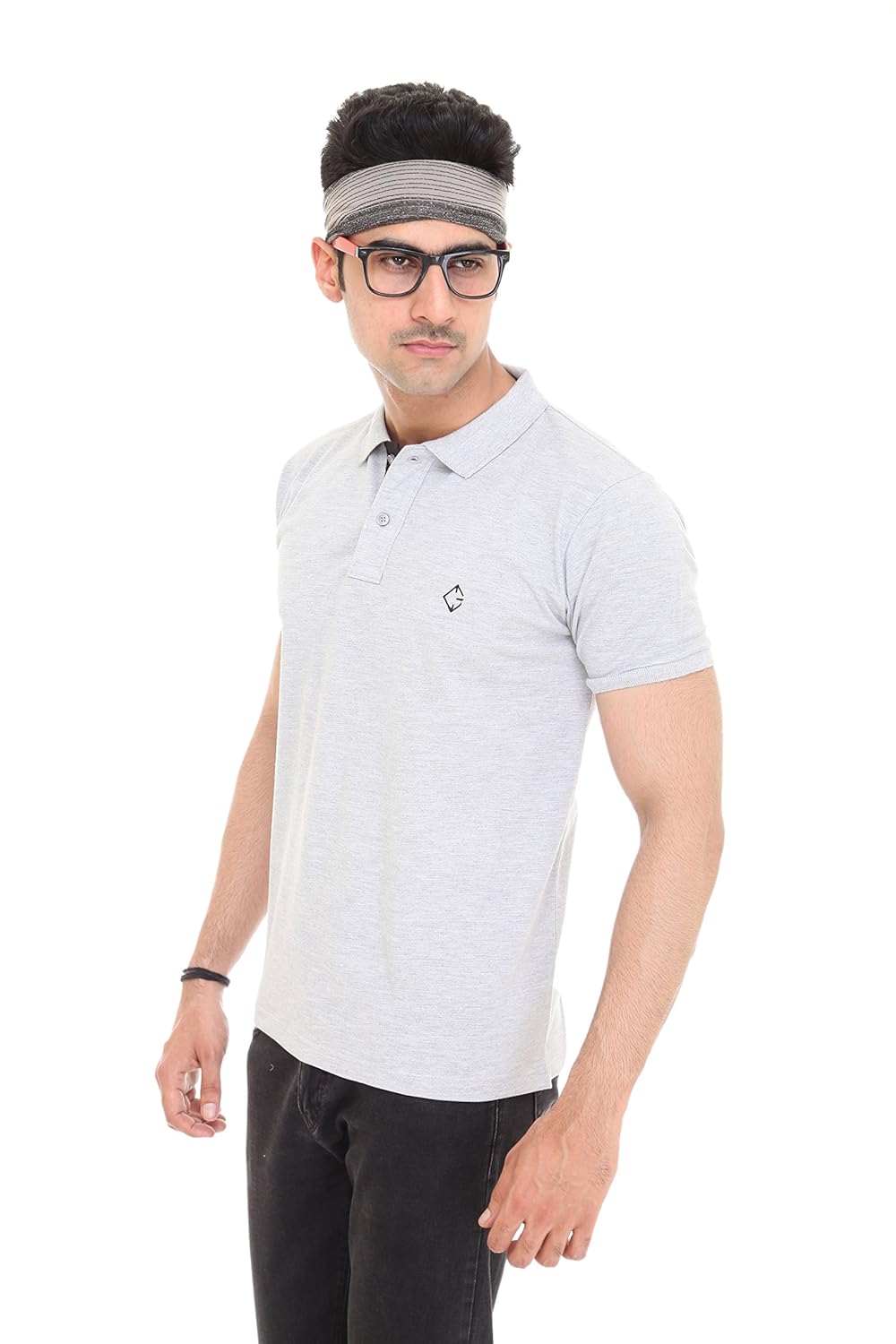 colors & blends men's cotton polo