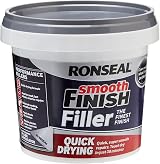 Ronseal Smooth Finish Filler Quick Drying 600g White view 1
