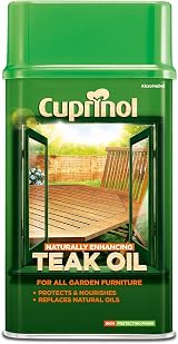 Cuprinol Garden Furniture Teak Oil Clear 1L view 2