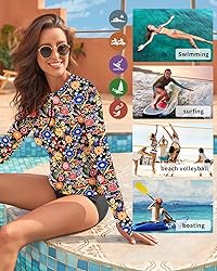 WOWENY Women Rash Guard Sleeveless Swim Shirts UPF