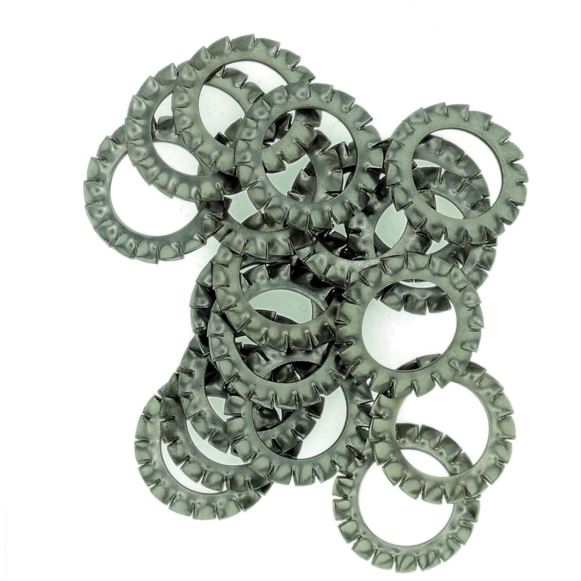 M3 (3mm) Shakeproof Washer (External Serrated) - Stainless Steel (A2) (Pack of 20)