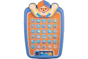 ekids Blippi Kids Tablet for Preschool Learning, Toddler Tablet with Educational Games and ABC Learning for Toddlers and Fans of Blippi Toys