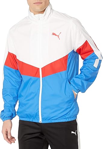 puma blue windbreaker