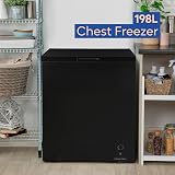 Russell Hobbs 198L Chest Freezer RH198CF0E1B Freestanding Black view 3