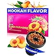 Hookah Flavors Peach - 3.5 oz of Hookah Shisha Tobacco Free - 100g of Hooka Tobacco & Nicotine Free Shisha with Real Organic Sisha Hooka Flavors